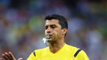 Ricci, durante el partido entre Alemania y Ghana.