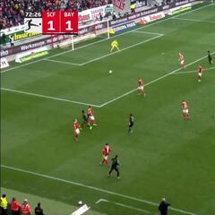 El Madrid huele la sangre: Gnabry sale, marca y demuestra por qué está tocado por la varita