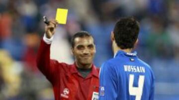 Shukralla, durante un partido de Bahréin.