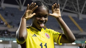 Linda Caicedo, delantera de la Selección Colombia