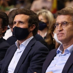 Se filtra la dura conversación de Feijóo con Casado