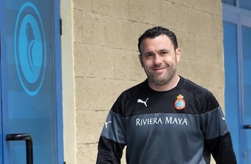 Sergio, durante su etapa en el Espanyol.