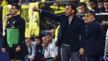 Calleja: "Jugando así este equipo no puede bajar"