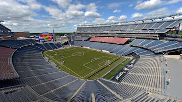 Gillette Stadium, Boston, United States, venue for the Canada/USA/Mexico 2026 FIFA World Cup, on June 17, 2022.
<br><br>
Estadio Gillette, Boston, Estados Unidos, sede para la Copa Mundial de la FIFA Canada/Estados Unidos/Mexico 2026, el 17 de Junio de 2022.