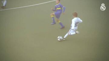 Guillermo scores 30-yard stunner for Real Madrid's Under-11s
