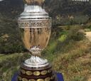 El trofeo de la Copa América Centenario, en Hollywood
