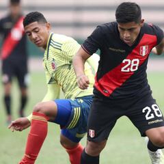 Selección Sub 23 intenta, pero cae en amistoso ante Perú