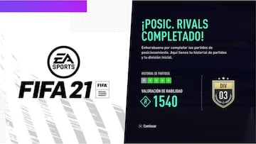 Division Rivals en FUT FIFA 21: todas las recompensas y cuándo salen