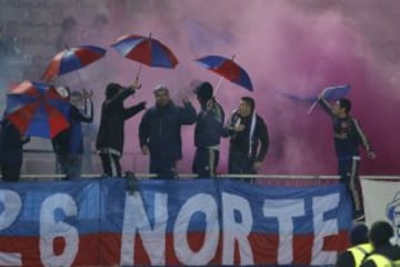 Universidad de Chile recibió a Curicó en el Nacional.