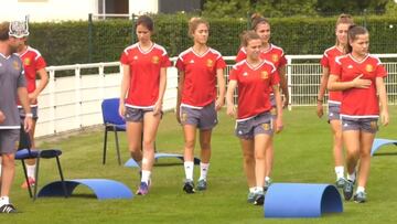 La Selección femenina ya se entrena tras meterse en la final