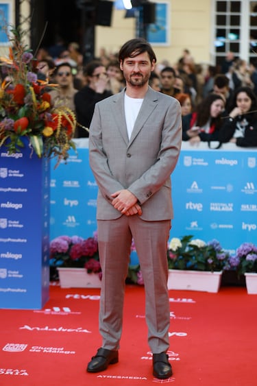  Carlos Marques-Marcet durante el 2025 Málaga Film Festival. 
