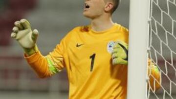 Oblak con la selecci&oacute;n eslovena. 