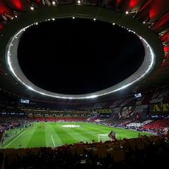 Atlético-M. United en imágenes