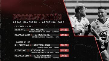 Torneo Apertura 2020: horarios, partidos y fixture de la fecha 5