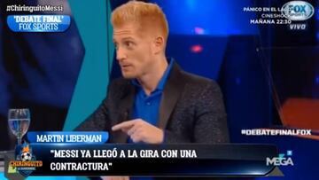Liberman desconfiado: insinúa que Messi no quiso jugar contra España