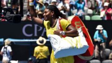 Serena Williams, de nuevo en semifinales del torneo australiano. 