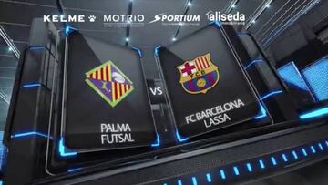 Resumen del Palma Futsal-Barcelona de la LNFS