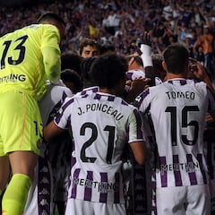 El Real Valladolid logra mejores resultados cuanto menos balón tiene