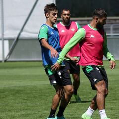 Joaquín, Fekir y Camarasa, primeros tocados en el Betis