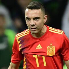 Iago Aspas, un 9 de guardia