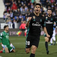 Leganes-Real Madrid en imágenes