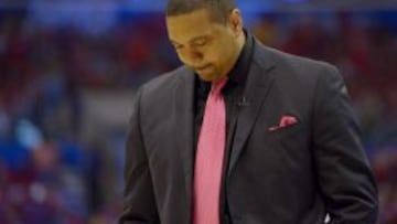 Mark Jackson, ext&eacute;cnico de los Golden State Warriors.