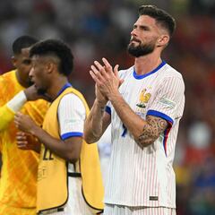 Giroud oficializa su adiós a la selección francesa, de la que es su máximo goleador