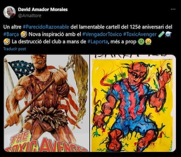 El Barça presentó el cartel del 125 Aniversario y los memes no tardaron en salir