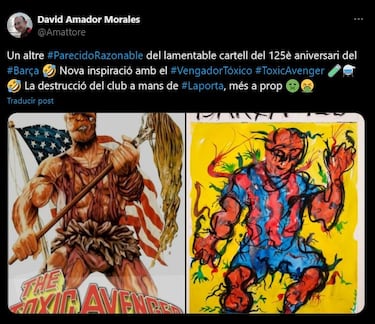 El Barça presentó el cartel del 125 Aniversario y los memes no tardaron en salir