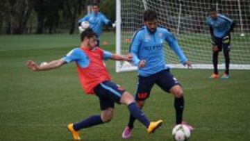 Villa comienza su aventura australiana con el Melbourne