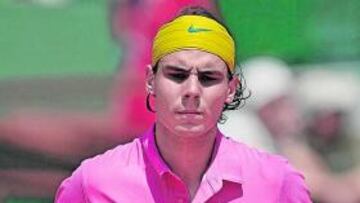 <b>PROBLEMAS. </b>Nadal arrastra problemas en su rodilla izquierda.