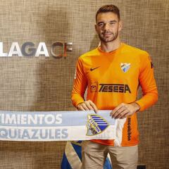 El Málaga completa su portería con Juan Soriano