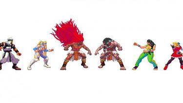 Street Fighter V reimaginado con los gráficos de Street Fighter III