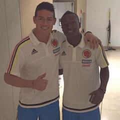 James y Marlos, cracks al servicio de Selección Colombia