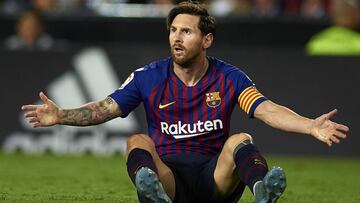 1x1 del Barcelona: Messi es humano aunque no lo parezca