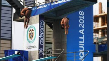 Los clavadistas mexicanos Rommel Pacheco y Jahir Ocampo se consagraron en el trampol&iacute;n de 3 metros.