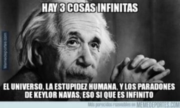 Los memes de la actuación de Keylor Navas ante el Celta