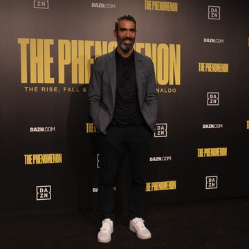 La alfombra roja de la presentación del documental de Ronaldo Nazario