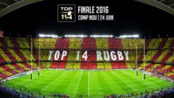 El Camp Nou acogerá la final de la liga francesa de rugby