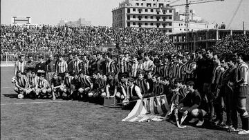 La formaciones de Sant Andreu y Barcelona en la inauguración del Narcís Sala.