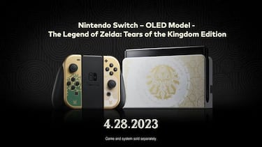 Nintendo reveals stunning Switch OLED The Legend of Zelda: Tears of the Kingdom Edition