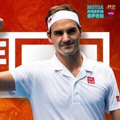 Federer estará en el Madrid Open tras dos años de ausencia