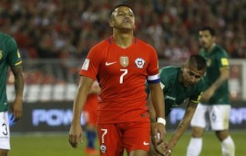 Chile vs. Bolivia en imágenes