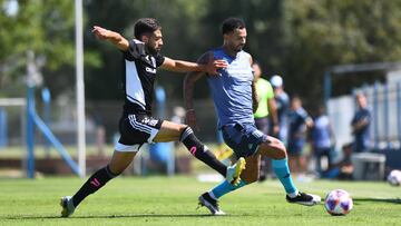 El colombiano marcó el único gol de su equipo en el primer amistoso ante Colo Colo