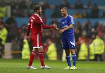 David Beckham y Cafú.