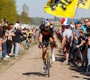 Van Aert inicia su preparación para la París-Roubaix