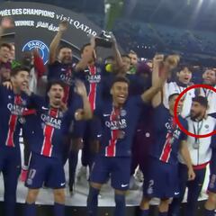 La imagen de Asensio durante la celebración del PSG que va a dar que hablar: su actitud lo dice todo