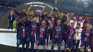 La imagen de Asensio durante la celebración del PSG que va a dar que hablar: su actitud lo dice todo