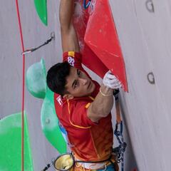 Alberto Ginés encara la pared de Tokio: "He rebajado mi marca de velocidad en casi un segundo"