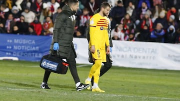 07/01/24 PARTIDO UNICO COPA DEL REY DIECISEISAVOS  
BARBASTRO - BARCELONA 
CAMBIO SUSTITUCION IÑIGO MARTINEZ LESION 
 